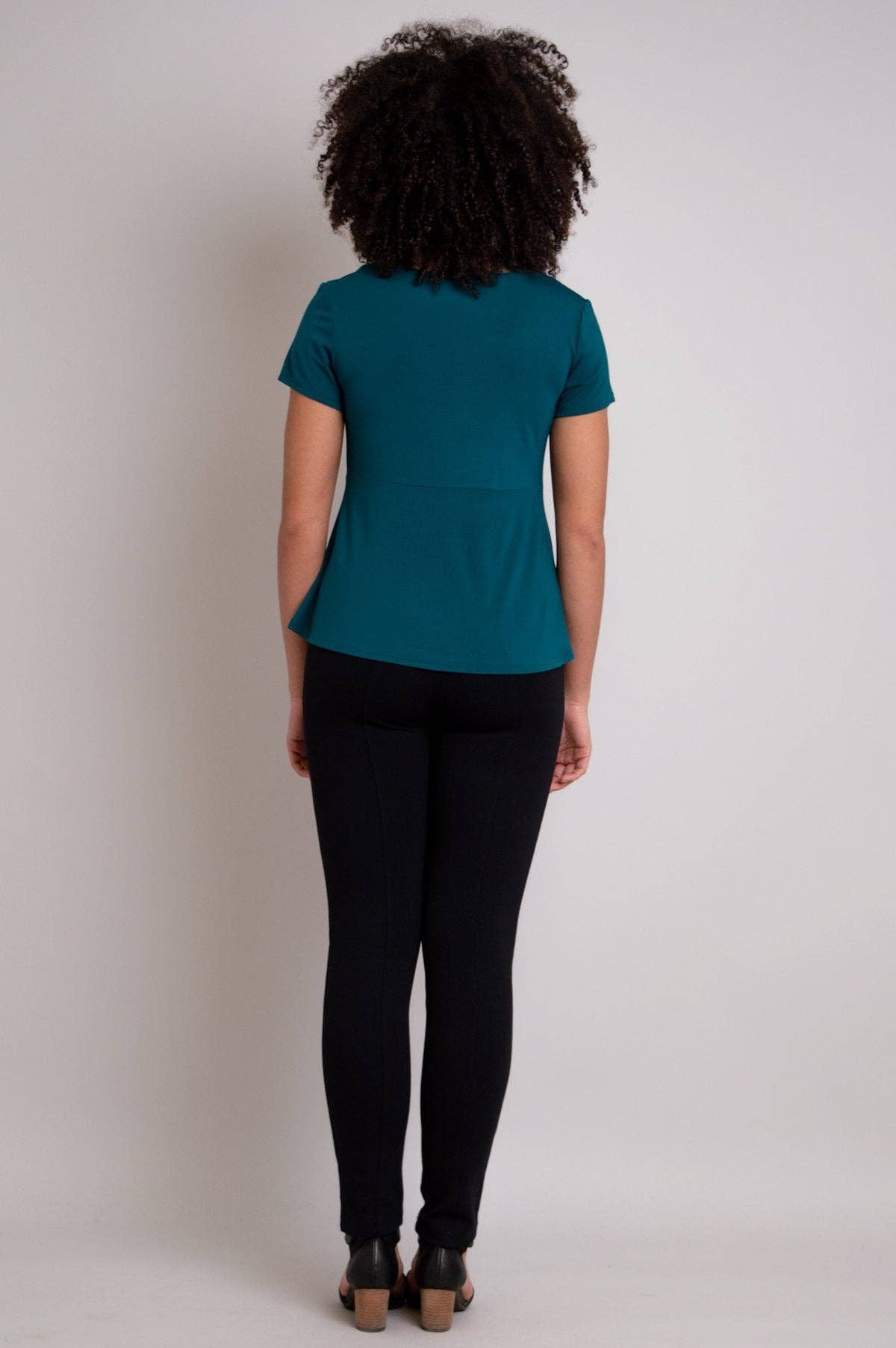 Kim Cap Tee ~ Teal