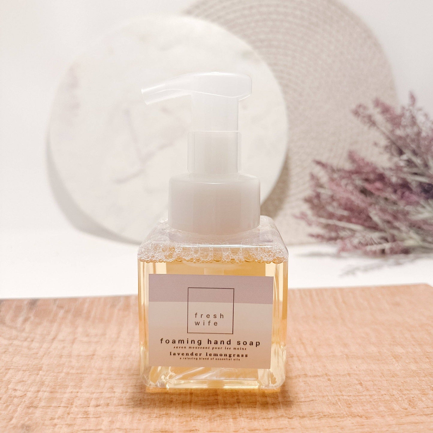 Lavender Lemongrass Foaming Soap: 250ml