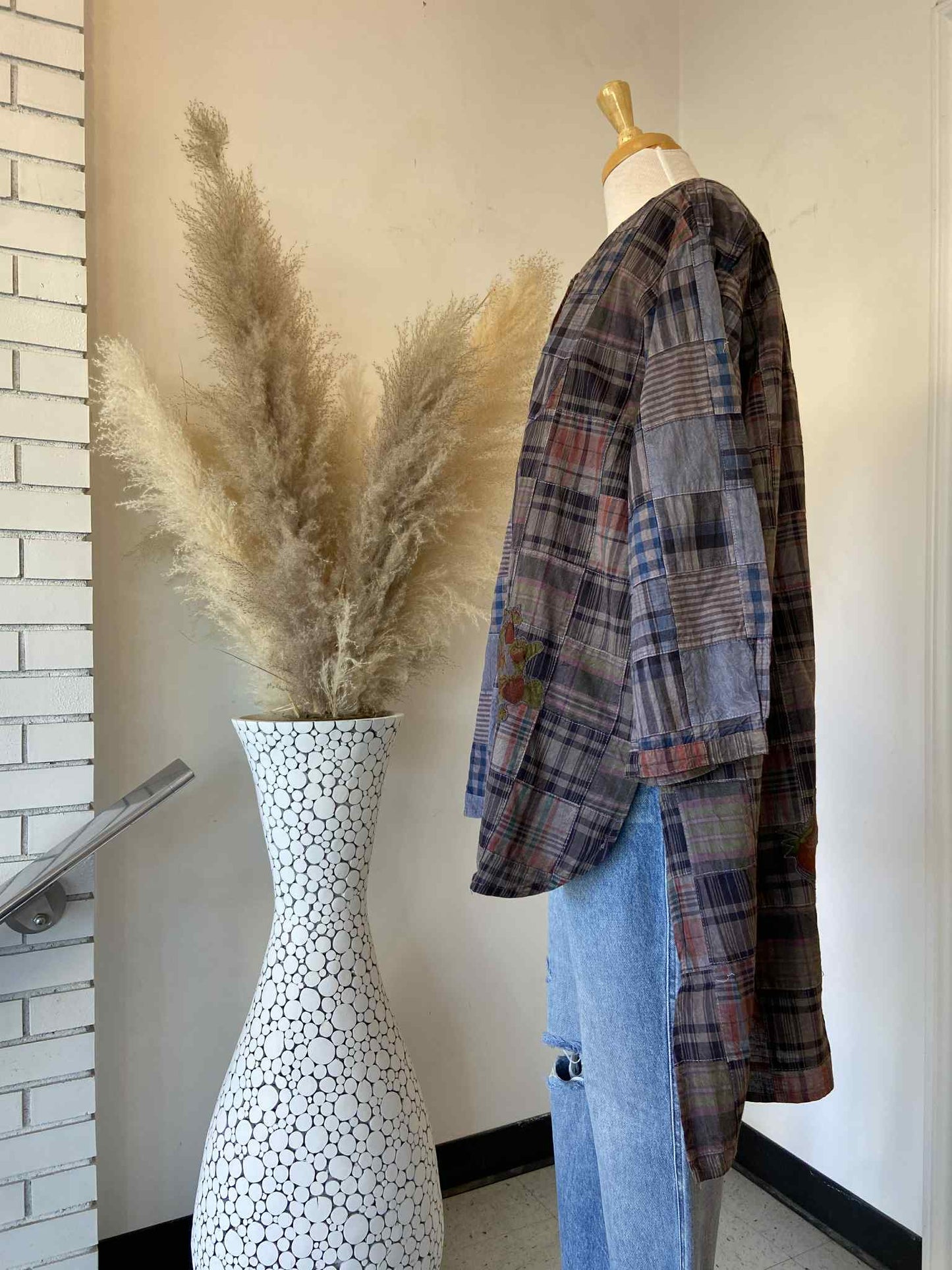 Wells Cover Up ~ Plaid Mix