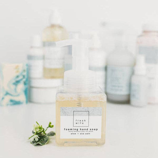 Aloe & Sea Salt Foaming Soap