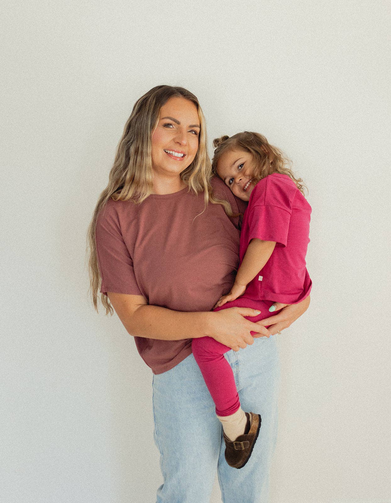 Ladies Staple Tee: Dusty Fig