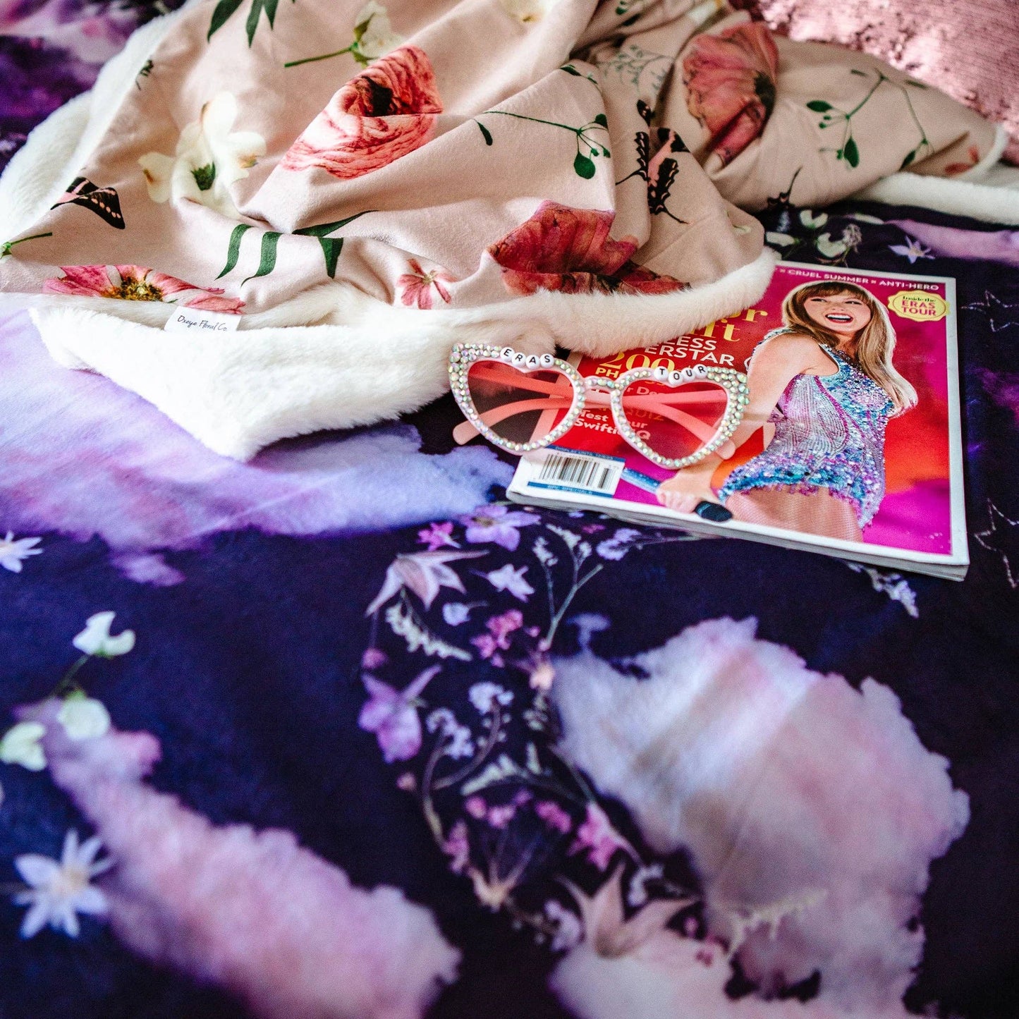 Lavender Haze Throw Blanket