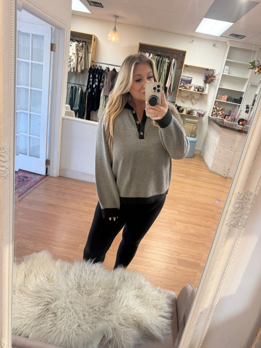 Cameron Color Block Sweater