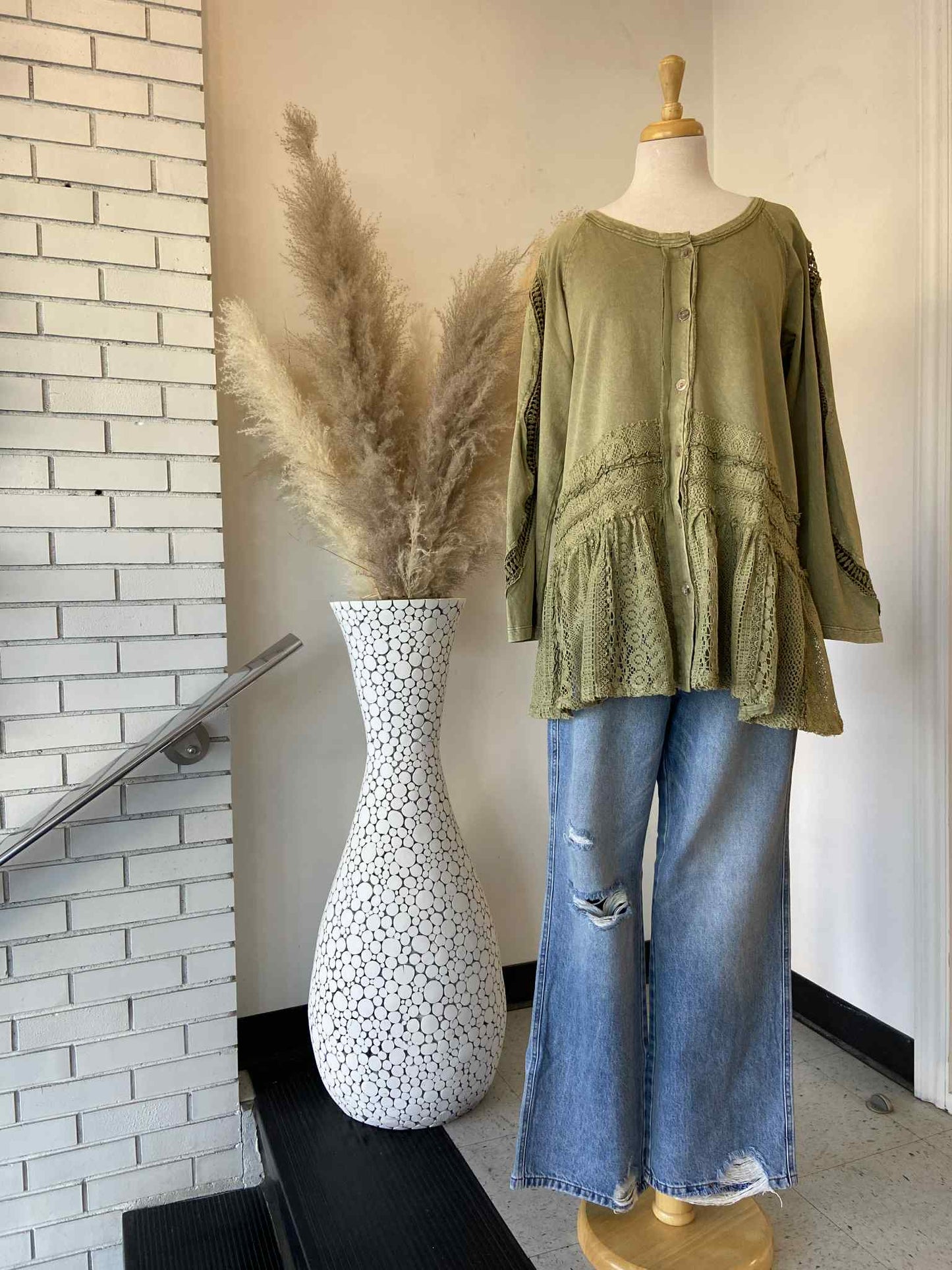 Jamie Cover Up ~ Vintage Green