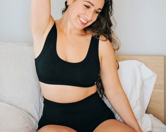 Thunderpants Organic Cotton Bralette - Size Small ✨