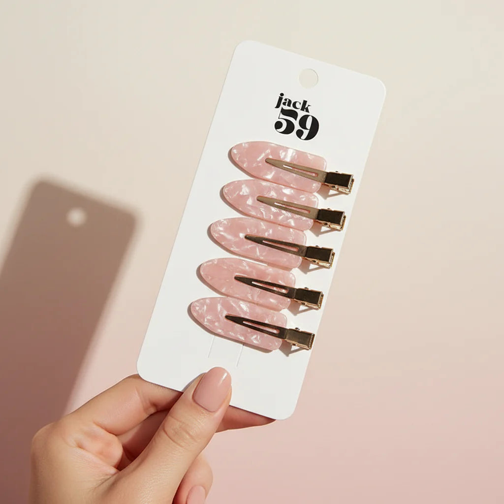 No Crease Hair Clips - 5 Pack