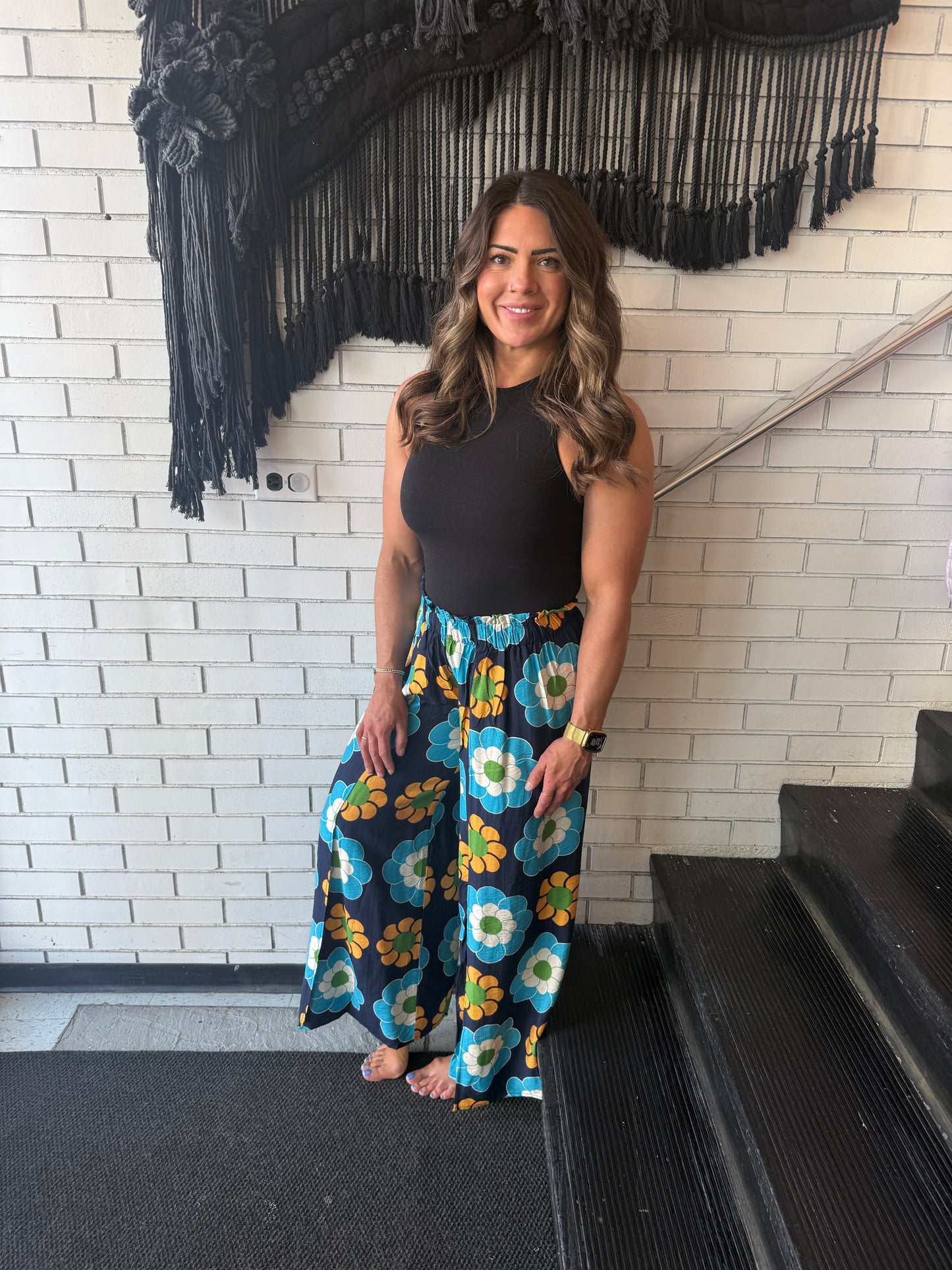 Huron Pant ~ Flower Power