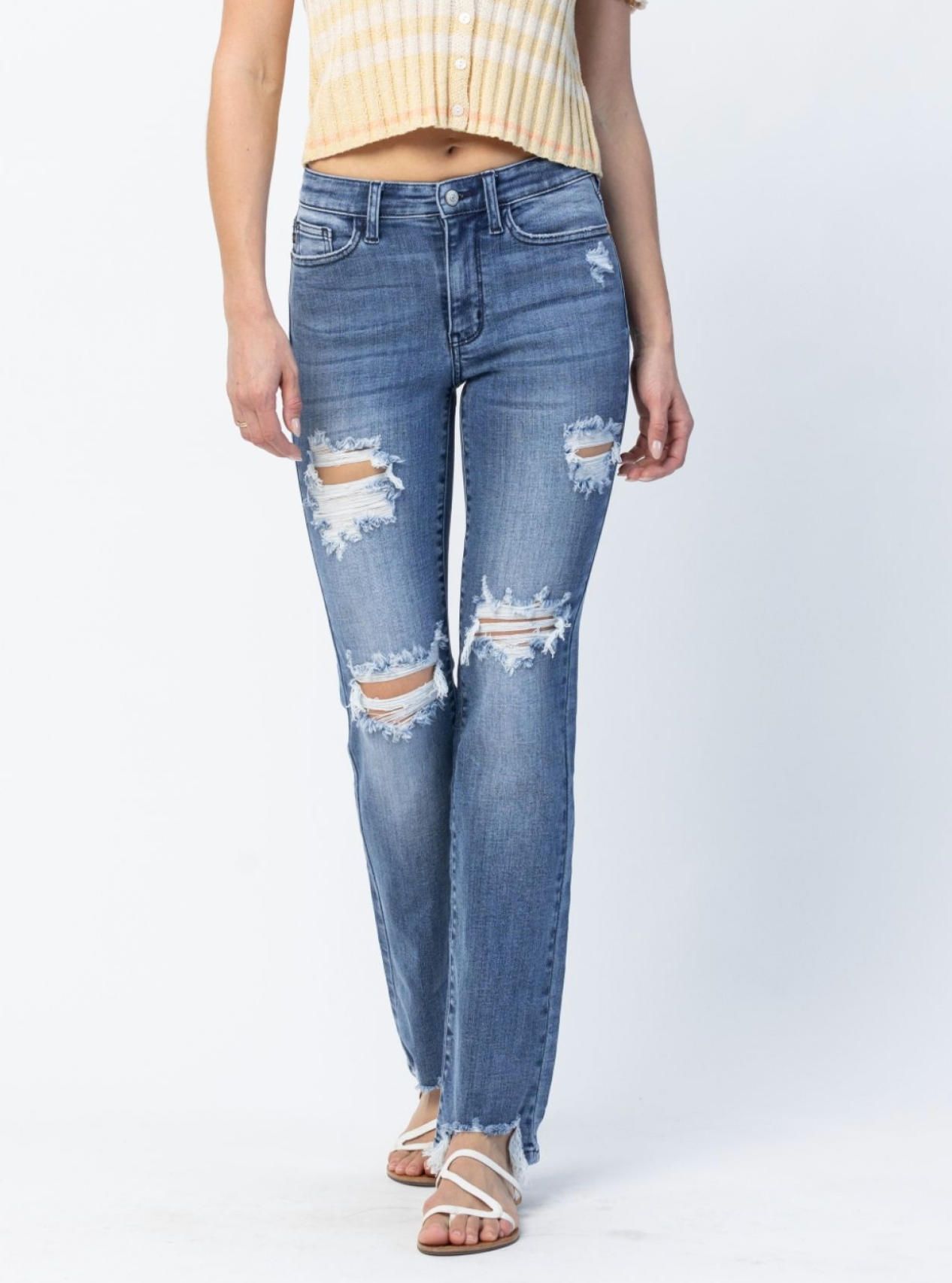 Greta Straight Leg Jeans { Reg }