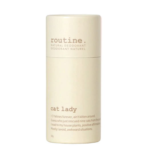 Routine Natural Deodorant - Cat Lady