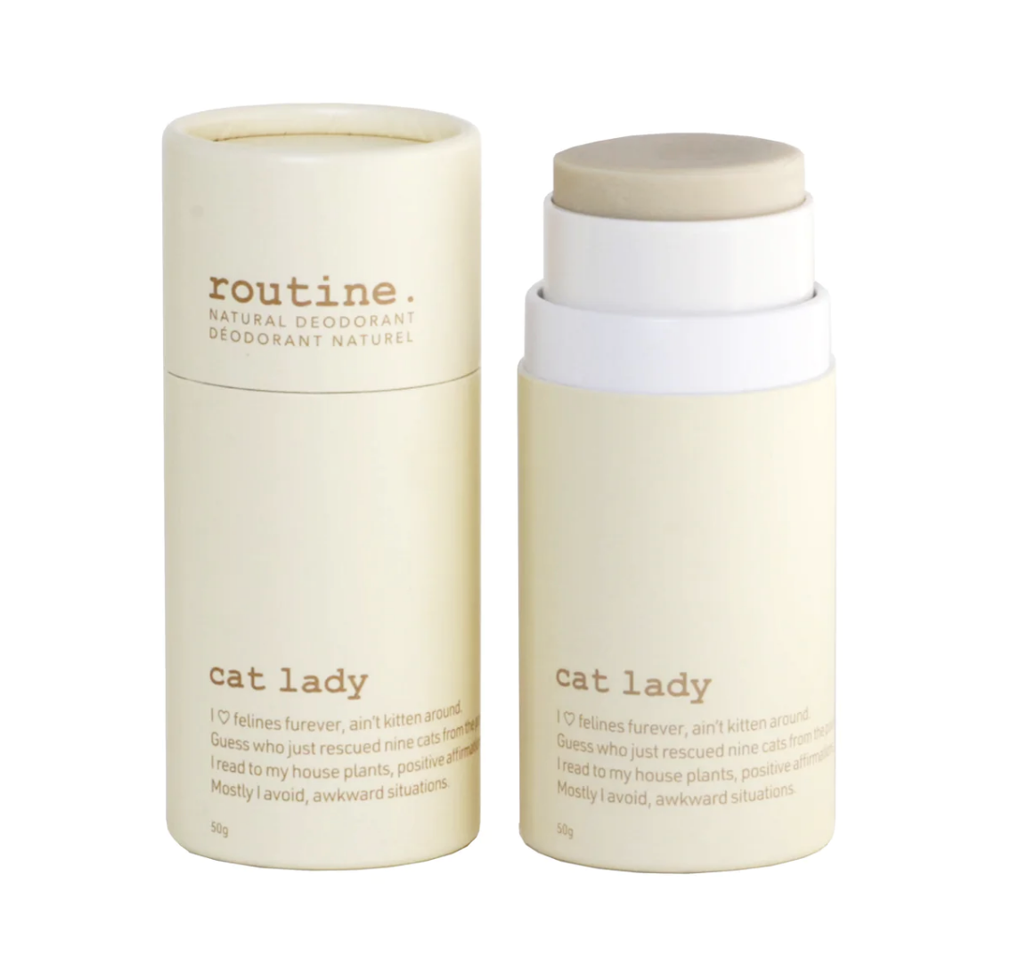 Routine Natural Deodorant - Cat Lady