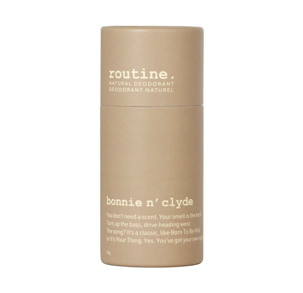 Routine Natural Deodorant - Bonnie n' Clyde {Unscented}