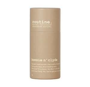 Open image in slideshow, Routine Natural Deodorant - Bonnie n&#39; Clyde {Unscented}

