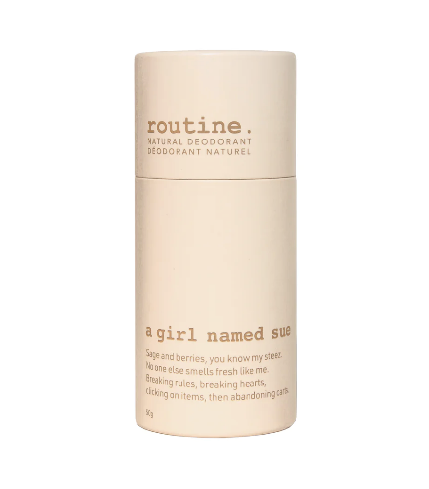 Routine Natural Deodorant - A Girl Named Sue