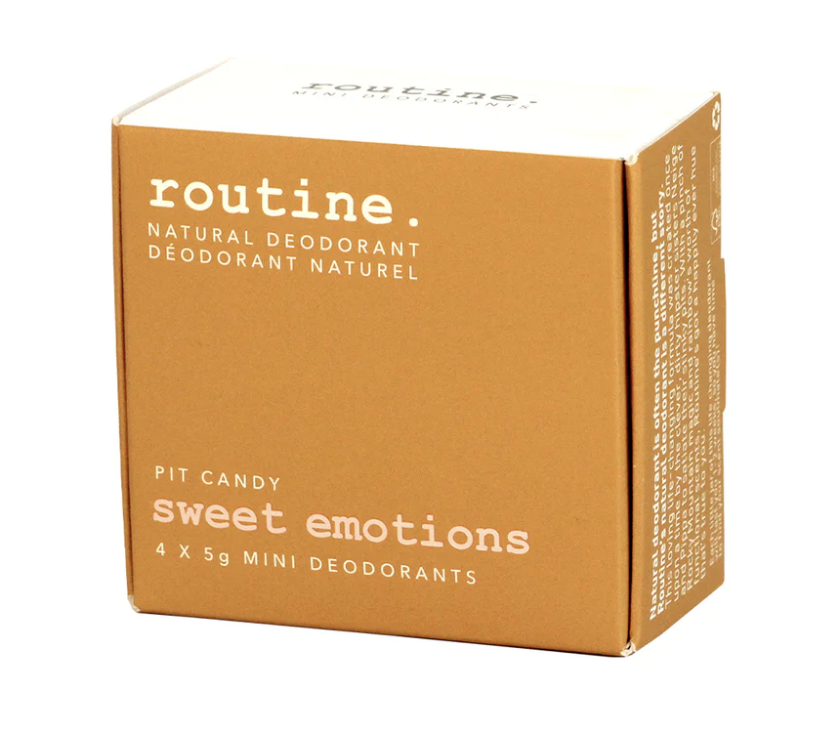 Routine Natural Deodorant - Sweet Emotions Mini Set