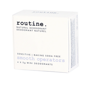 Routine Natural Deodorant - Smooth Operators Mini Set