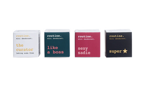 Routine Natural Deodorant - Greatest Hits Mini Set