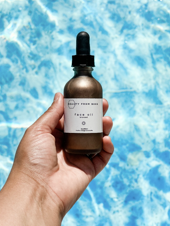 Bronzed Face Oil (15ml) - Beauty From Bees