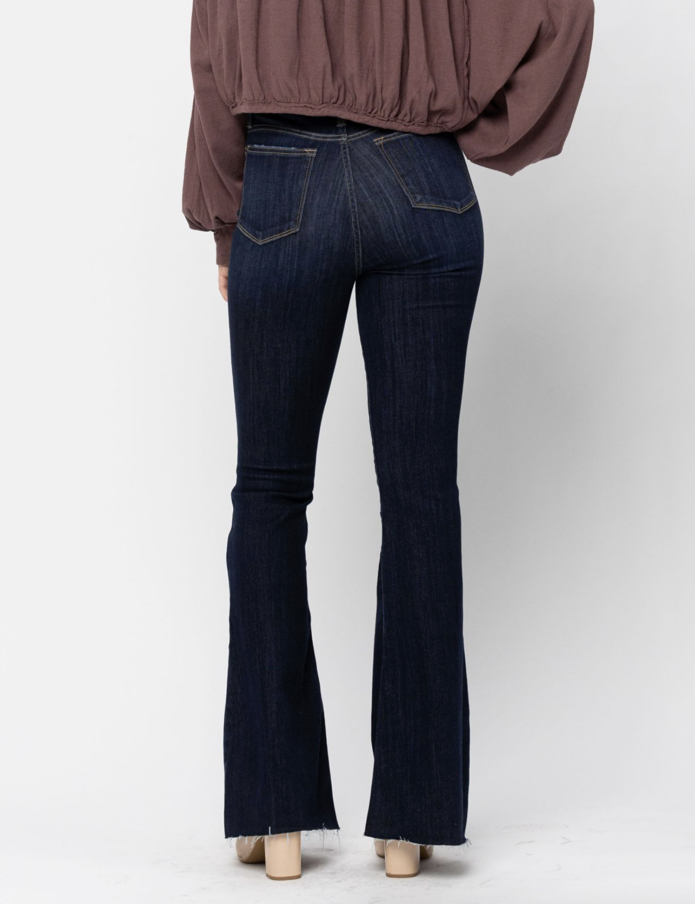 Chrissy Flare Jeans { Reg & Curve }