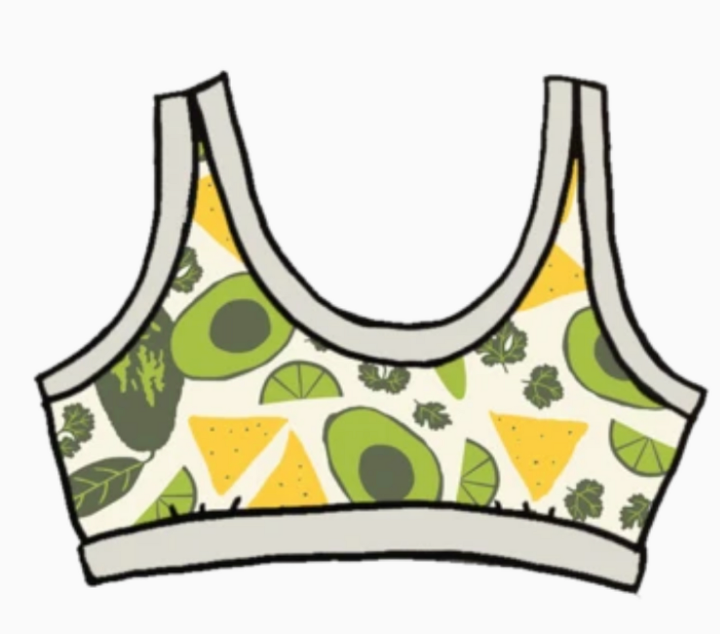 Thunderpants 2X Bralettes Multiple Patterns Available