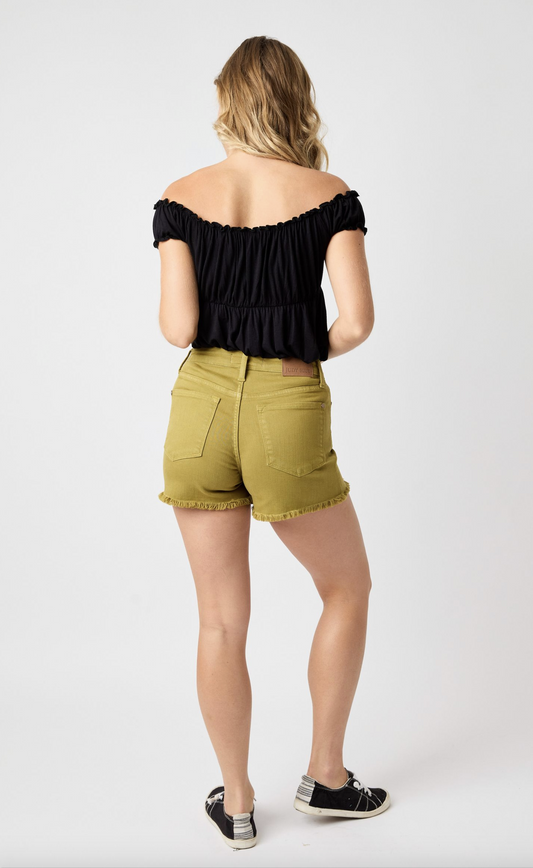 Greta Fray Hem Shorts
