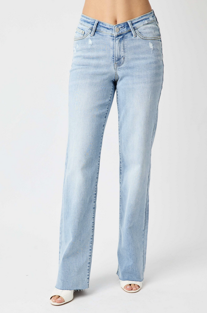 Order Judy Blue: Molly Pull On Super Flare Jeans Online
