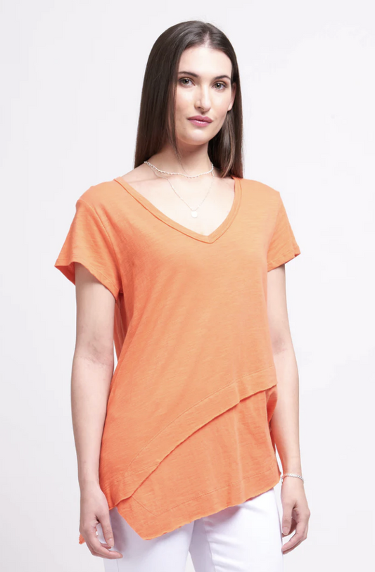 Best Angle Tee ~ Tangelo ~ Size XS