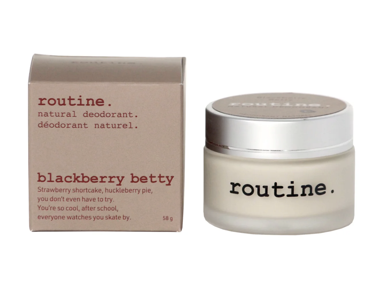 Routine Natural Deodorant - Blackberry Betty