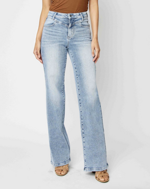 Farrah Retro Straight Leg Jean