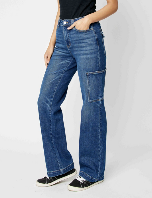 Mona Cargo Wide Leg {Reg }