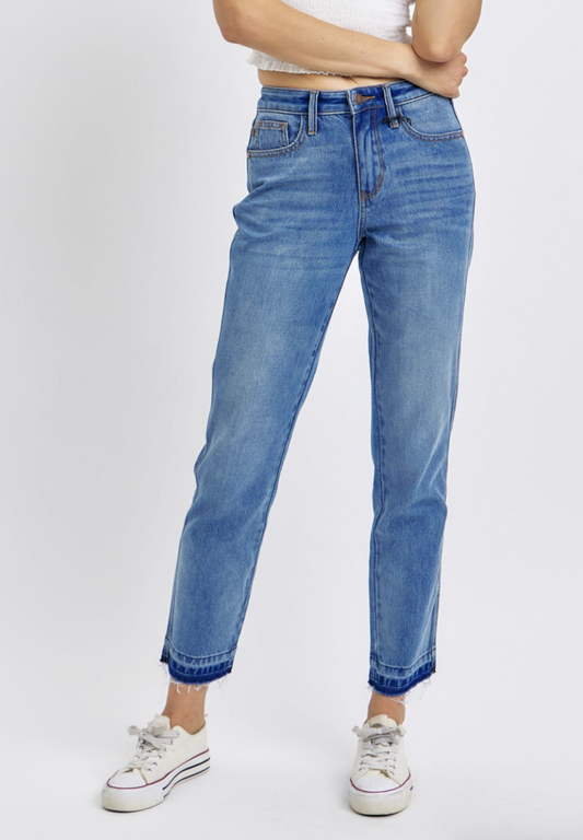 Dallas Rigid Magic Boyfriend Jean { Reg  & Curve }
