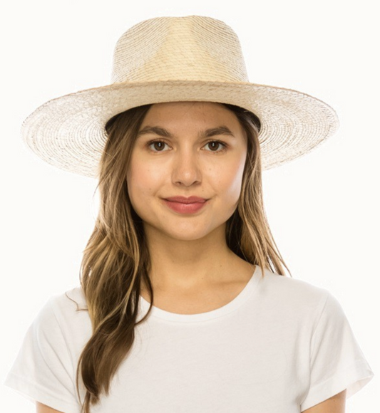 Chelsea Palm Leaf Rancher Hat