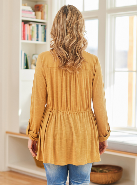 Merryman Blouse ~ Gold
