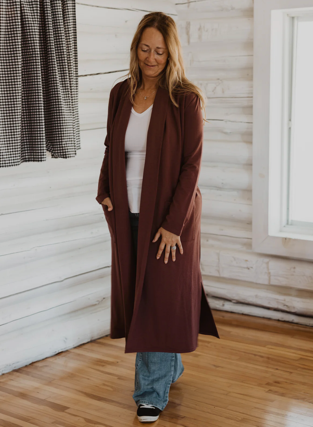 Blondie Aspen Cardigan ~ Berry