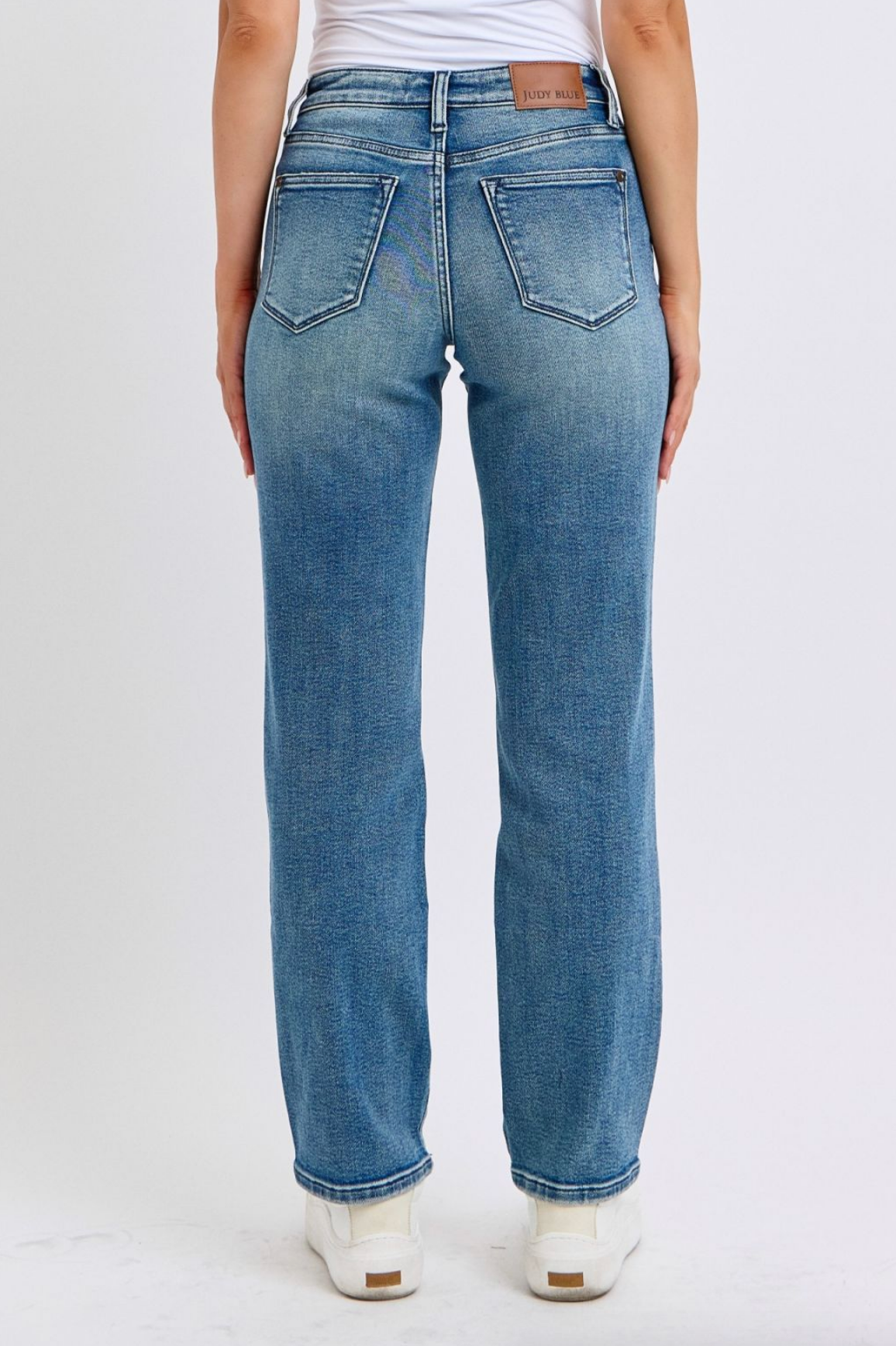 Nat Mid Rise Dad Jean { Reg }