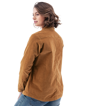 Kamila Cord Jacket ~ Tobacco