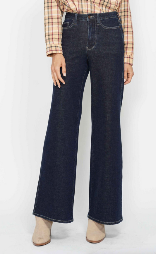 Iris Retro Tummy Control Wide Leg { Reg & Curve }