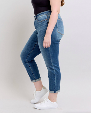 Elsa Boyfriend Jeans { Reg & Curve }