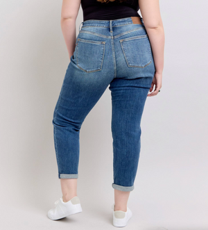 Elsa Boyfriend Jeans { Reg & Curve }