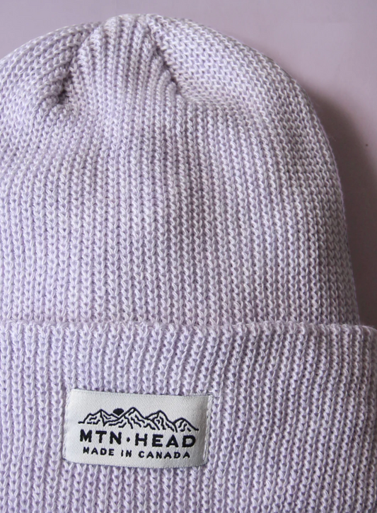Charlie Cotton Knit Toque ~ JR One Size ~ Lilac