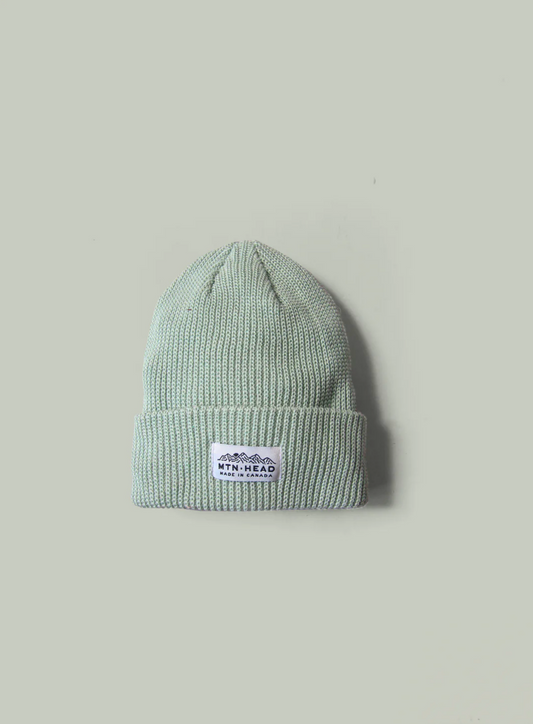Charlie Cotton Knit Toque ~ JR One Size ~ Sage