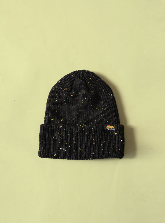 Trail Toque ~ Black Rainbow Speckle ~ One Size