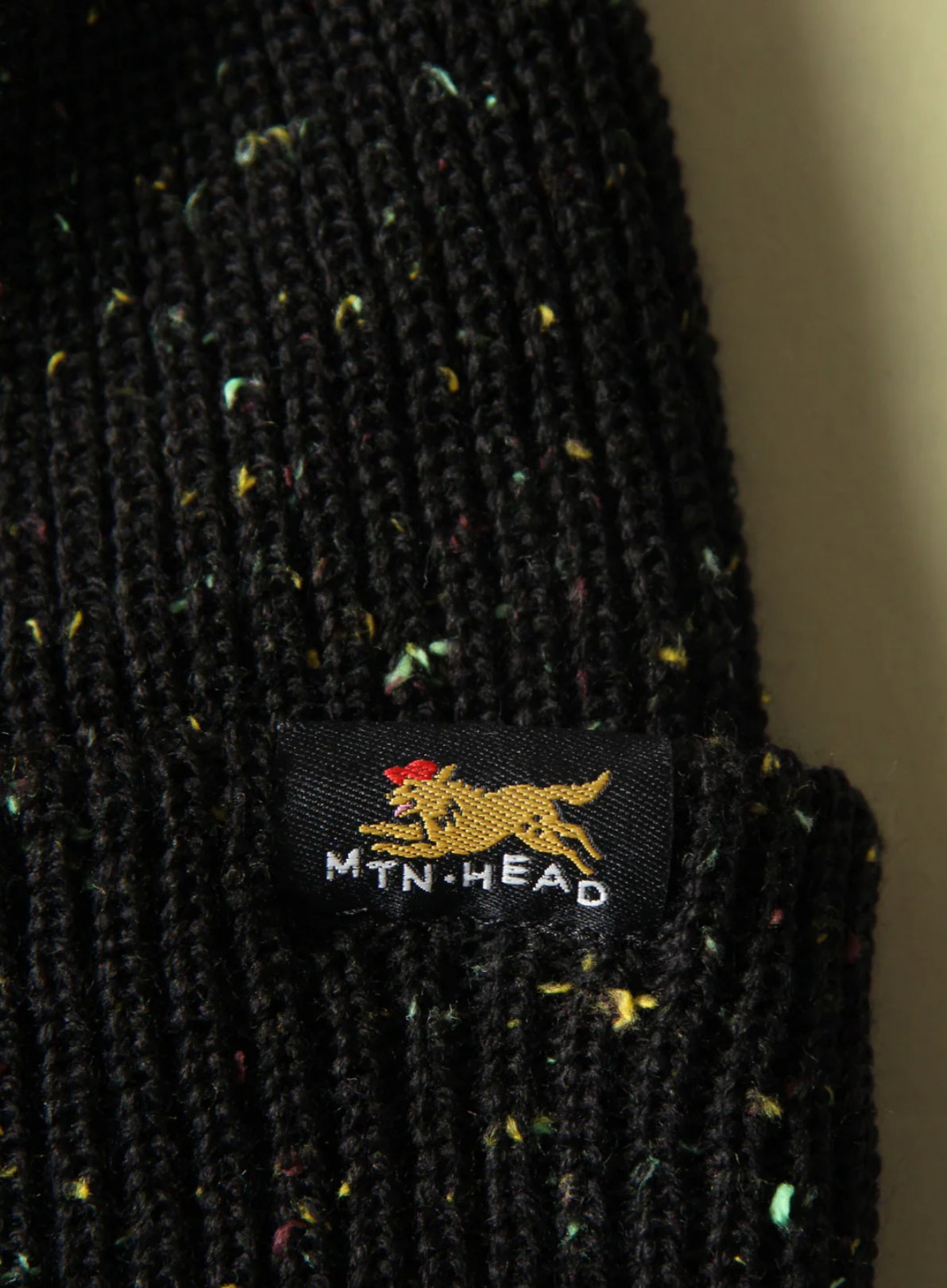 Trail Toque ~ Black Rainbow Speckle ~ One Size