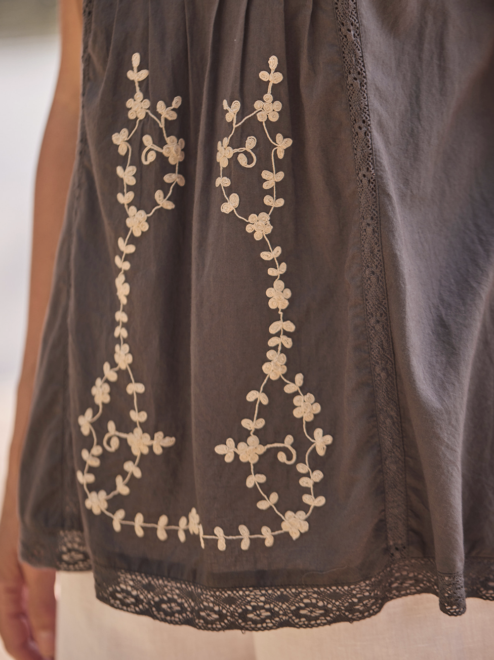 Florence Camisole ~ Quiet Shade