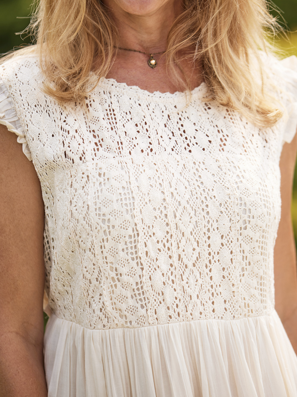 Poetry Dress ~ Cream