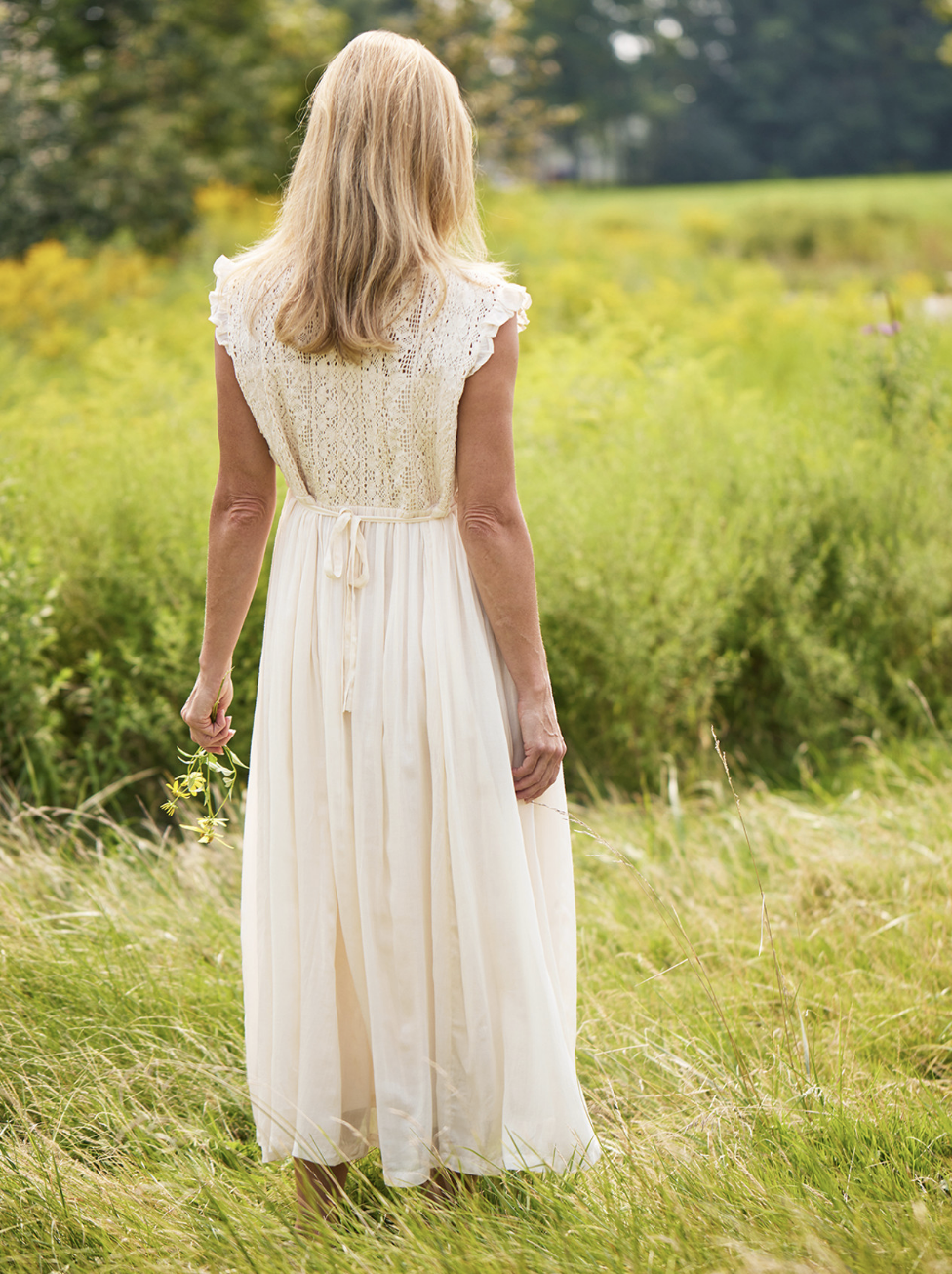 Poetry Dress ~ Cream