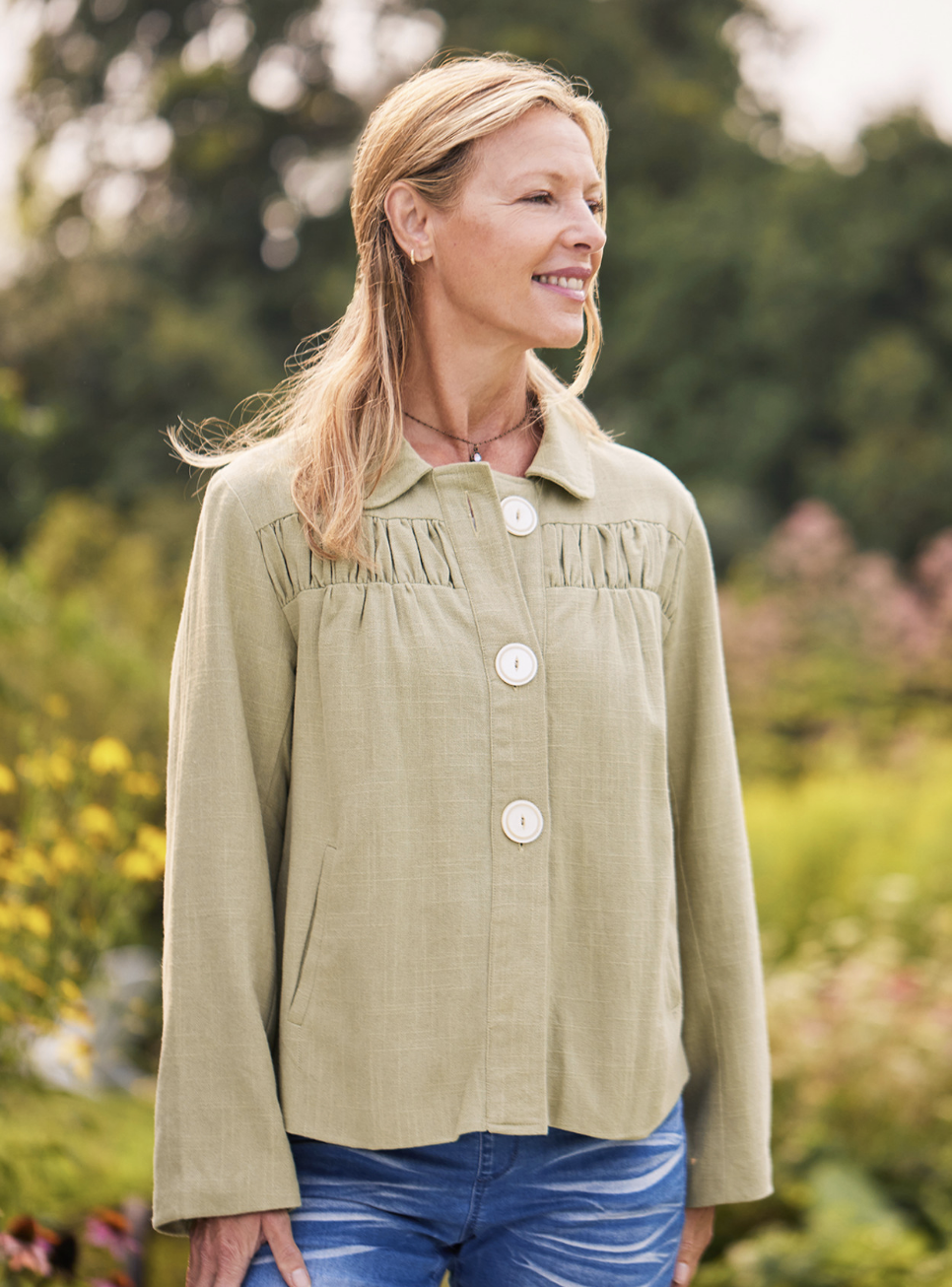 Springtime Jacket ~ Soft Green