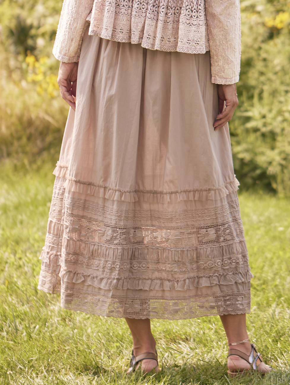 Potpourri Skirt ~ Mushroom