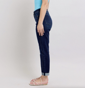 Sandi Dark Wash Boyfriend { Reg & Curve } ~ 16W