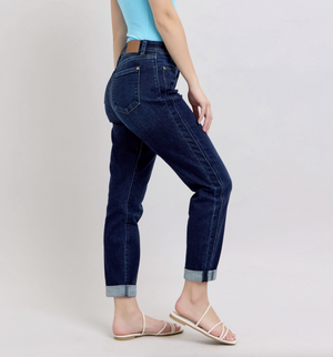 Sandi Dark Wash Boyfriend { Reg & Curve } ~ 16W