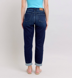 Sandi Dark Wash Boyfriend { Reg & Curve } ~ 16W